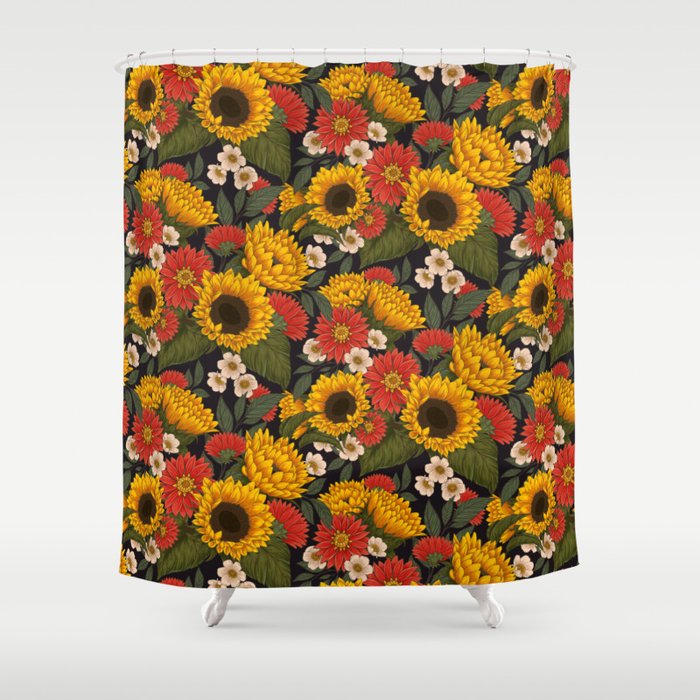 Sunflower Meadow Shower Curtain Gallery Image 1