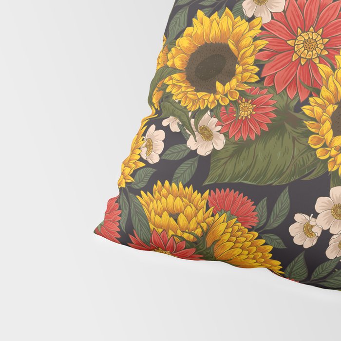 Sunflower Meadow Pillow Sham Gallery Image 4