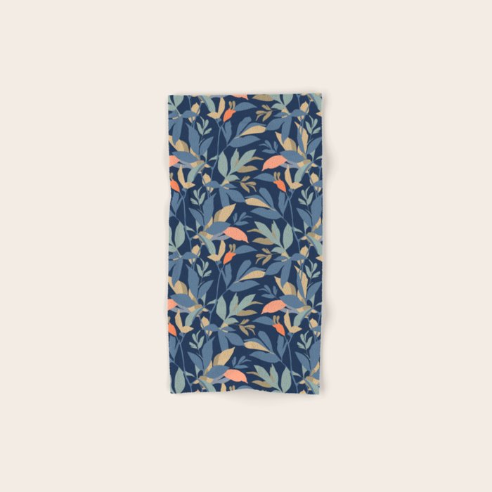 Leafy Garden Bath Towel Gallery Image 1