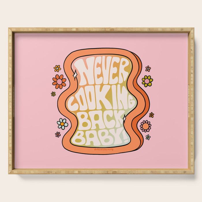 Never Looking Back Serving Tray Gallery Image 1