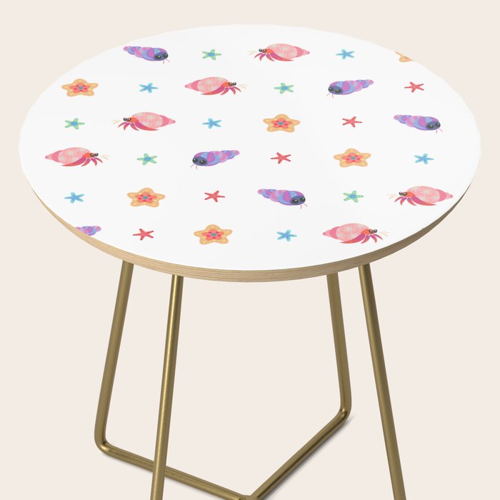 Hermit crab & starfish Side Table Gallery Image 2
