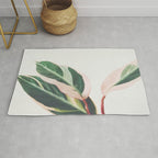 Pink Leaves III Rug Gallery Image 1