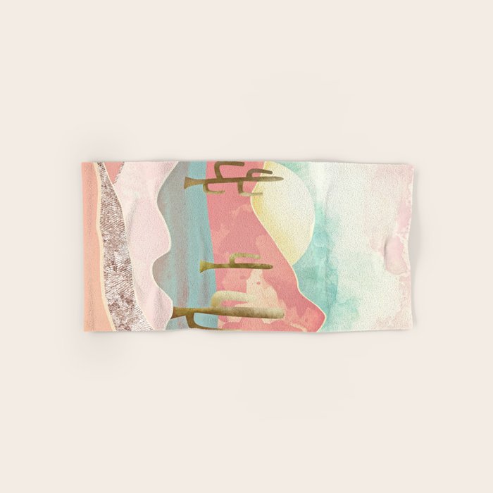 Desert Mountains Bath Towel Gallery Image 1