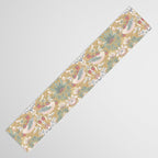 William Morris Strawberry Thief Gold Vintage Pattern Table Runner Gallery Image 3