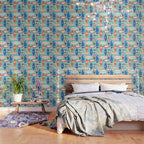 Vintage Surfboards Pattern Wallpaper Gallery Image 3