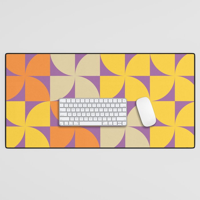 Happy Flowers Desk Mat Gallery Image 1