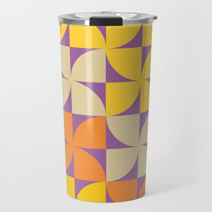 Happy Flowers Travel Mug Gallery Image 1