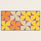 Happy Flowers Desk Mat Gallery Image 3