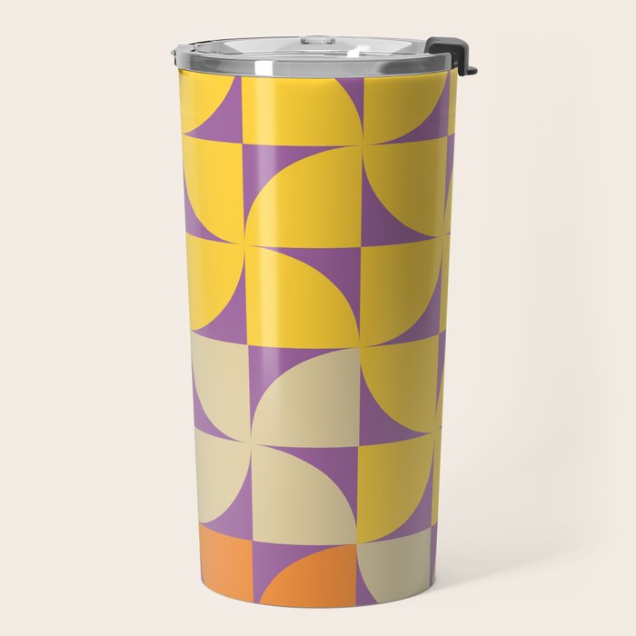 Happy Flowers Travel Mug Gallery Image 2