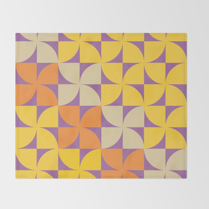 Happy Flowers Throw Blanket Gallery Image 2
