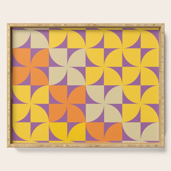 Happy Flowers Serving Tray Gallery Image 1