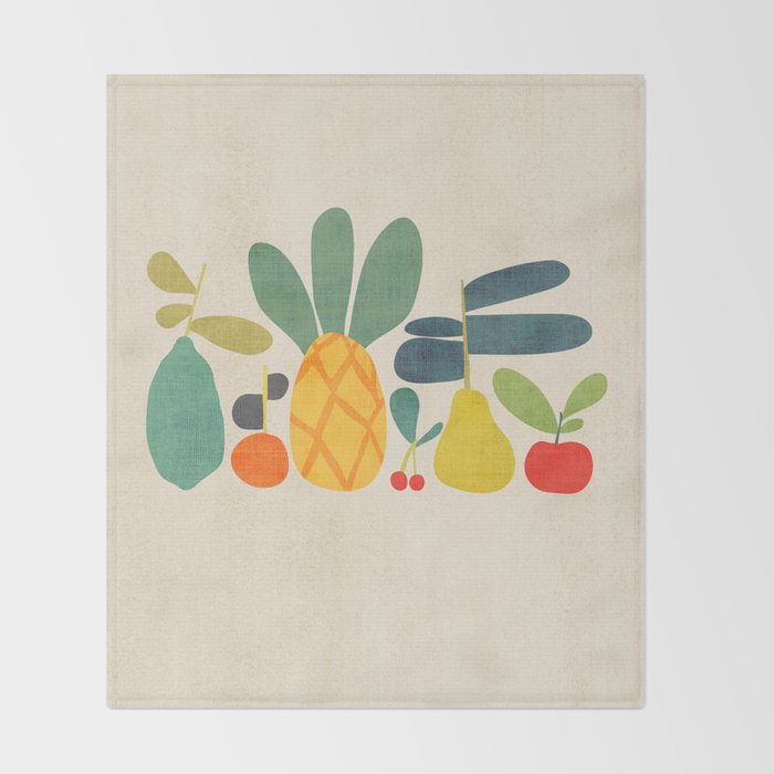 Fruits Throw Blanket Gallery Image 2