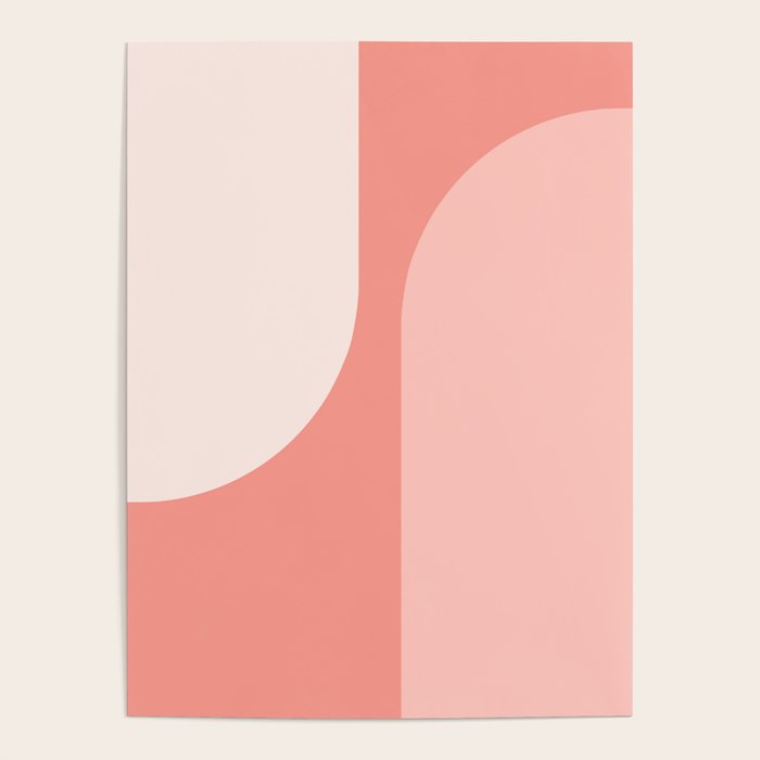 Modern Minimal Arch Abstract XLVI Poster Gallery Image 1