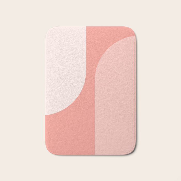 Modern Minimal Arch Abstract XLVI Bath Mat Gallery Image 1