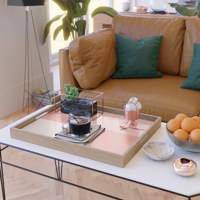 Modern Minimal Arch Abstract XLVI Serving Tray Gallery Image 2