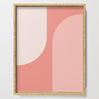 Modern Minimal Arch Abstract XLVI Serving Tray Gallery Image 1