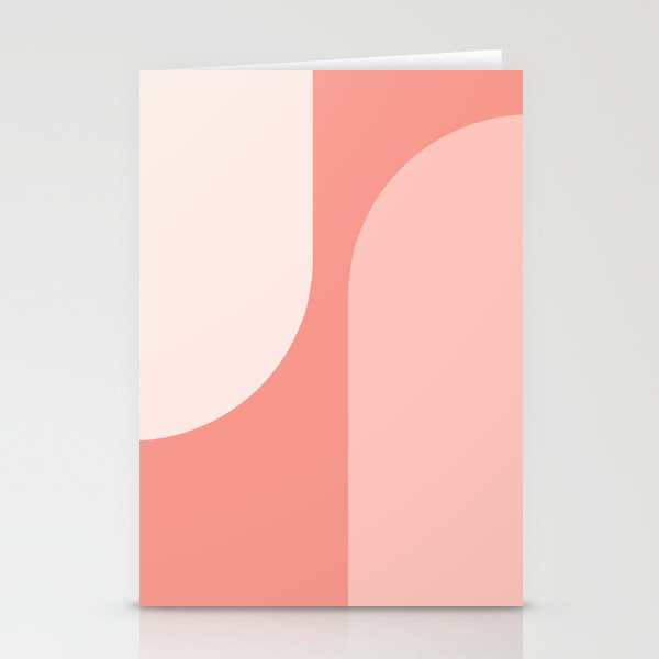 Modern Minimal Arch Abstract XLVI Stationery Card Gallery Image 2