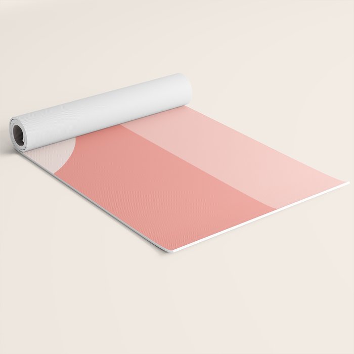 Modern Minimal Arch Abstract XLVI Yoga Mat Gallery Image 2
