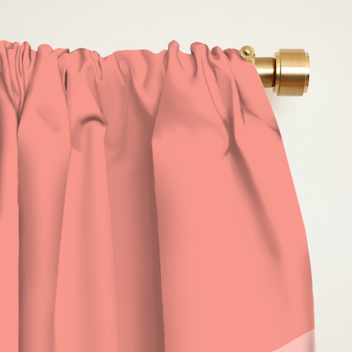 Modern Minimal Arch Abstract XLVI Window Curtain Gallery Image 2