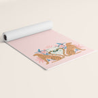 Cheetah Symmetry Yoga Mat Gallery Image 2