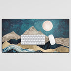 Indigo Sea Desk Mat Gallery Image 1