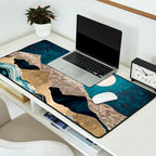 Indigo Sea Desk Mat Gallery Image 2