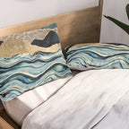 Indigo Sea Pillow Sham Gallery Image 2