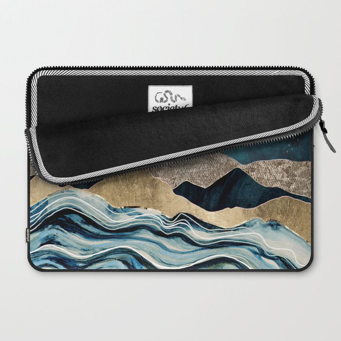 Indigo Sea Laptop Sleeve Gallery Image 2