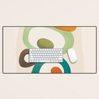Mid-Century Modern Abstract Art 03 Desk Mat Gallery Image 1
