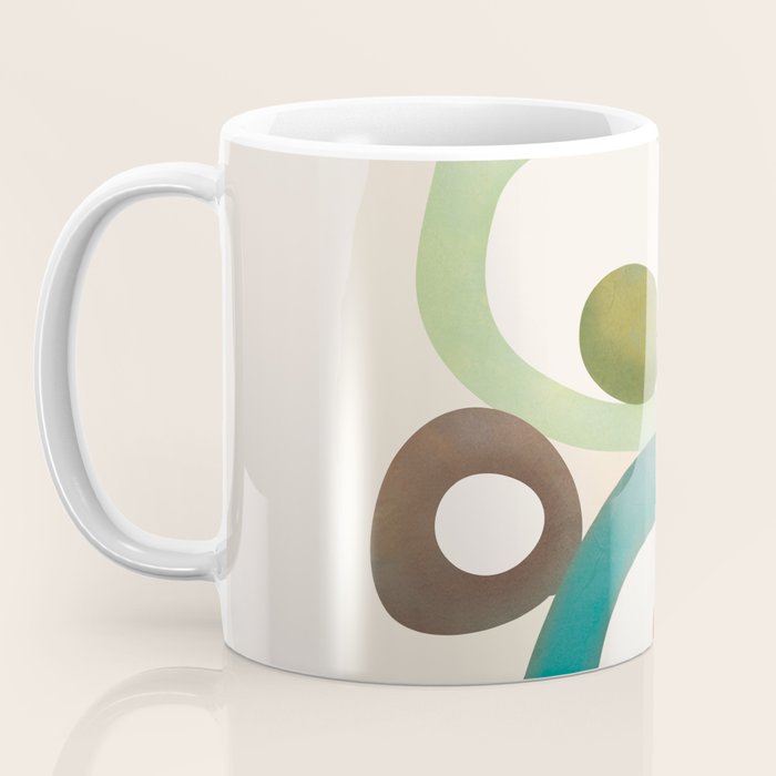 Mid-Century Modern Abstract Art 03 Coffee Mug Gallery Image 3