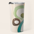 Mid-Century Modern Abstract Art 03 Travel Mug Gallery Image 3