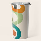 Mid-Century Modern Abstract Art 03 Travel Mug Gallery Image 2
