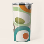 Mid-Century Modern Abstract Art 03 Travel Mug Gallery Image 1
