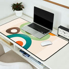 Mid-Century Modern Abstract Art 03 Desk Mat Gallery Image 2