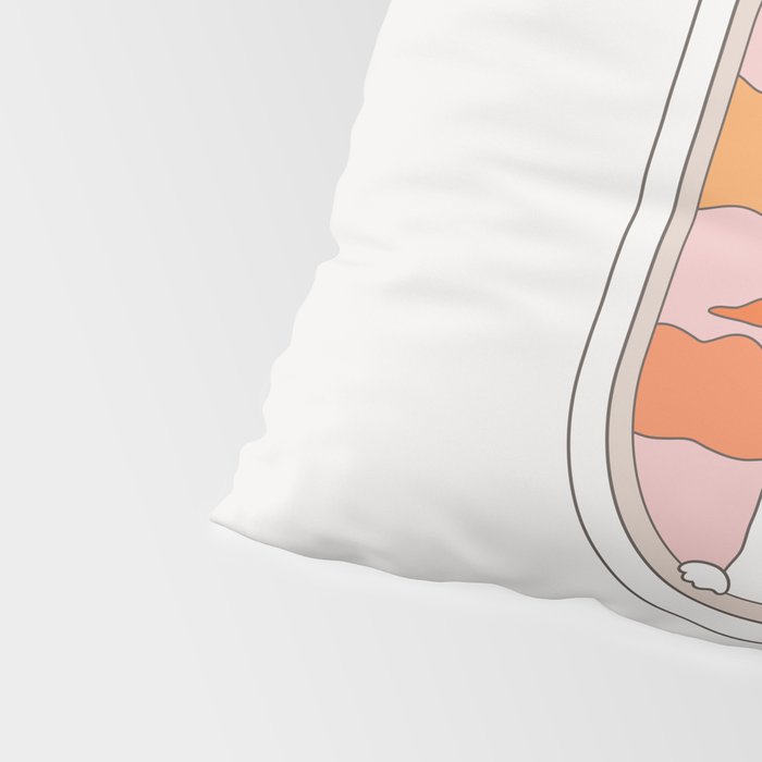 Cat Landscape 173 Pillow Sham Gallery Image 4