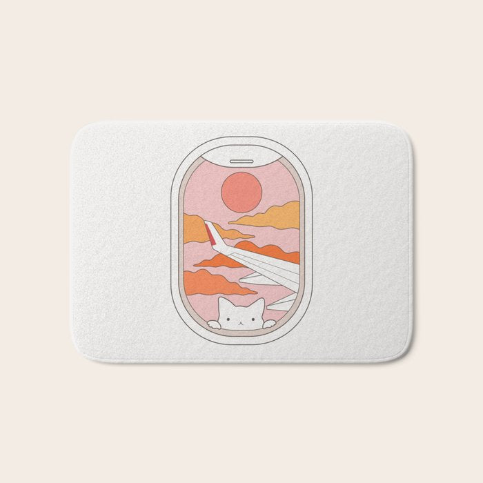 Cat Landscape 173 Bath Mat Gallery Image 1