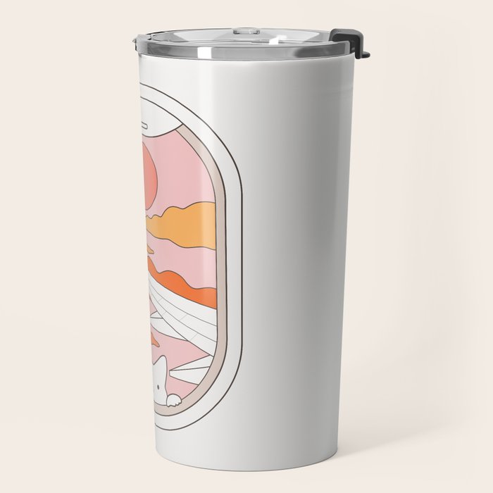 Cat Landscape 173 Travel Mug Gallery Image 2