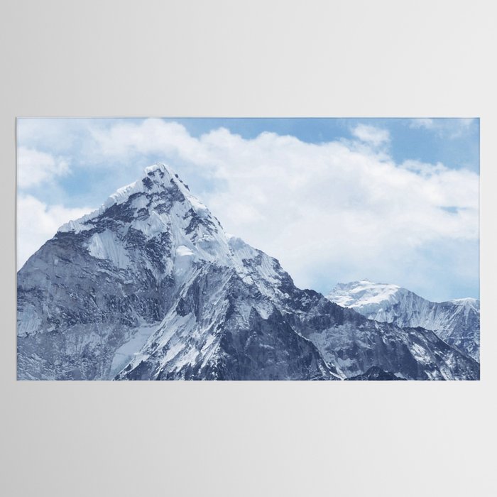 Snowy Mountain Peaks Tablecloth Gallery Image 2