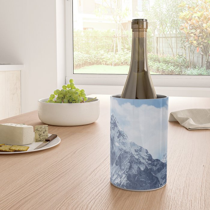 Snowy Mountain Peaks Wine Chiller Gallery Image 4