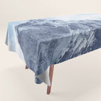 Snowy Mountain Peaks Tablecloth Gallery Image 1
