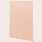 Classic Small Orange Soda French Mattress Ticking Double Stripes Wallpaper Gallery Image 2