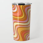 Retro Waves Travel Mug Gallery Image 1