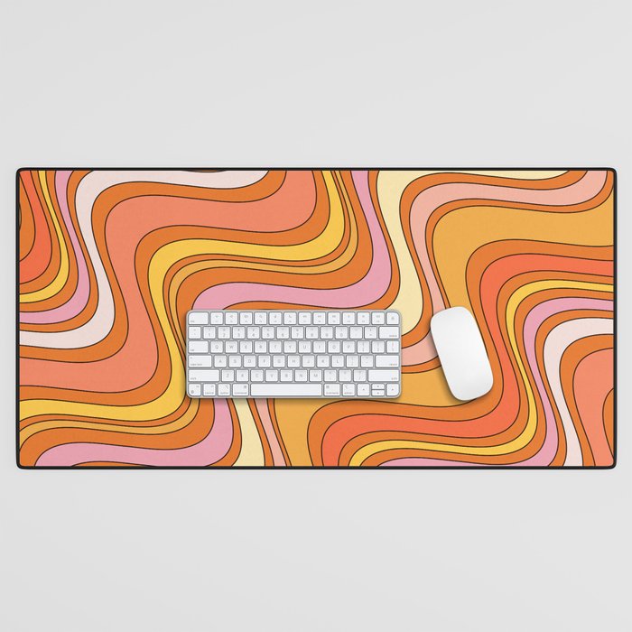 Retro Waves Desk Mat Gallery Image 1