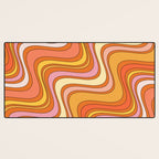 Retro Waves Desk Mat Gallery Image 3