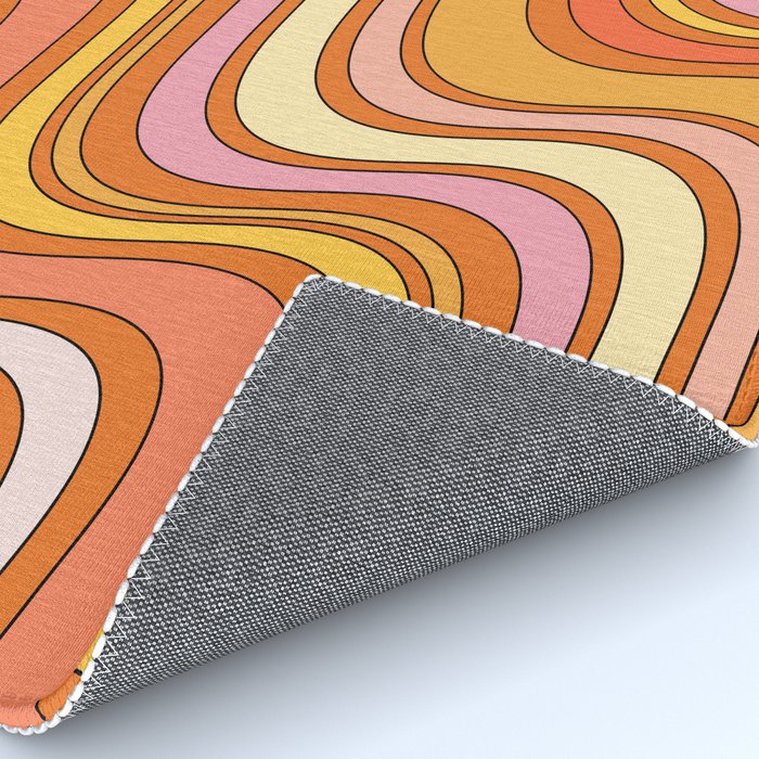 Retro Waves Rug Gallery Image 4