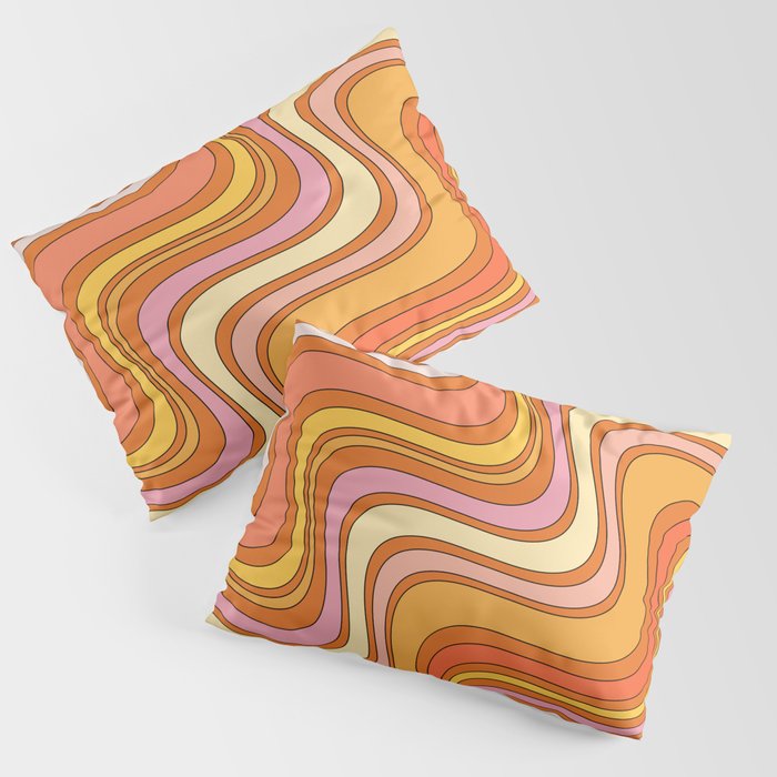 Retro Waves Pillow Sham Gallery Image 3
