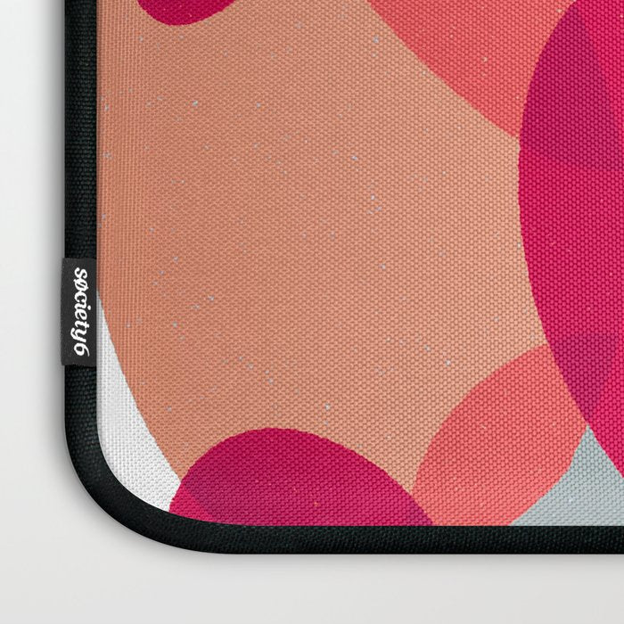 Abstract Soft Shapes #6 Laptop Sleeve Gallery Image 3