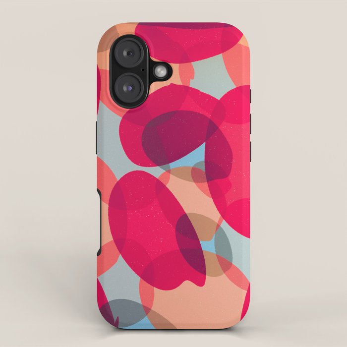 Abstract Soft Shapes #6 iPhone Case Gallery Image 1