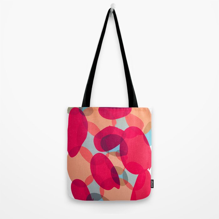 Abstract Soft Shapes #6 Tote Bag Gallery Image 2