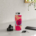 Abstract Soft Shapes #6 Water Bottle Gallery Image 4